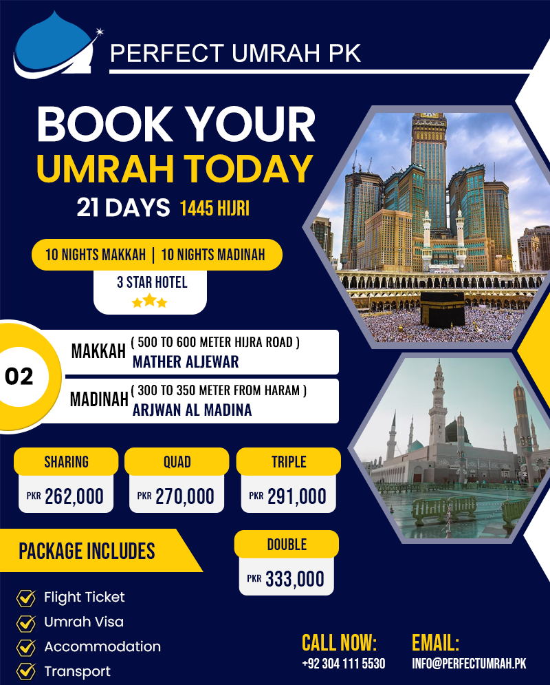 one stop travel umrah packages 2023